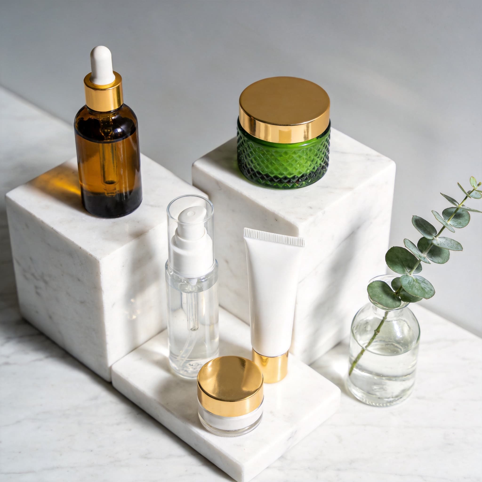 Luxury cosmetic packaging collection